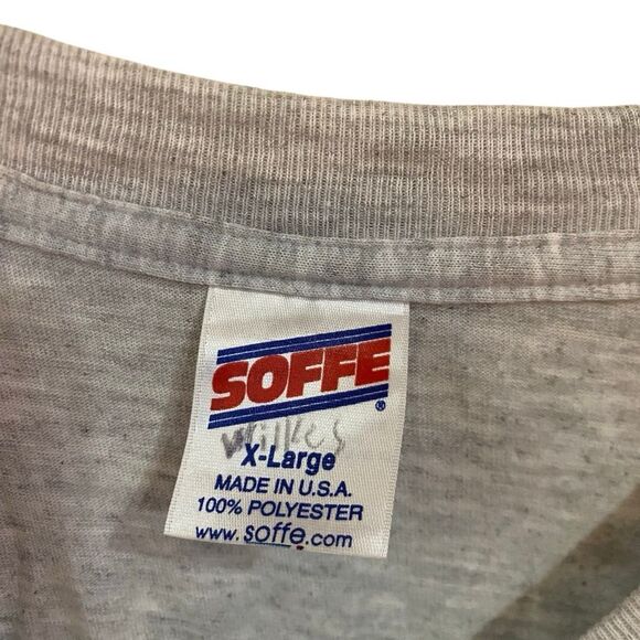 Soffe US AIR FORCE XL long sleeve graphic tshirt metallic shiny - Picture 4 of 5